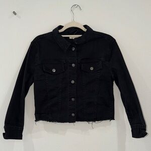 Miami Black Jean Jacket